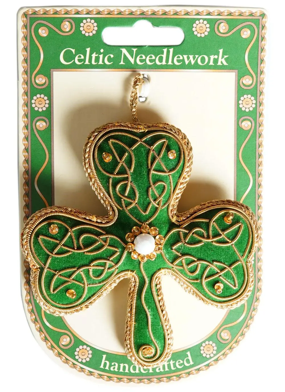 Shamrock Hanging Ornament