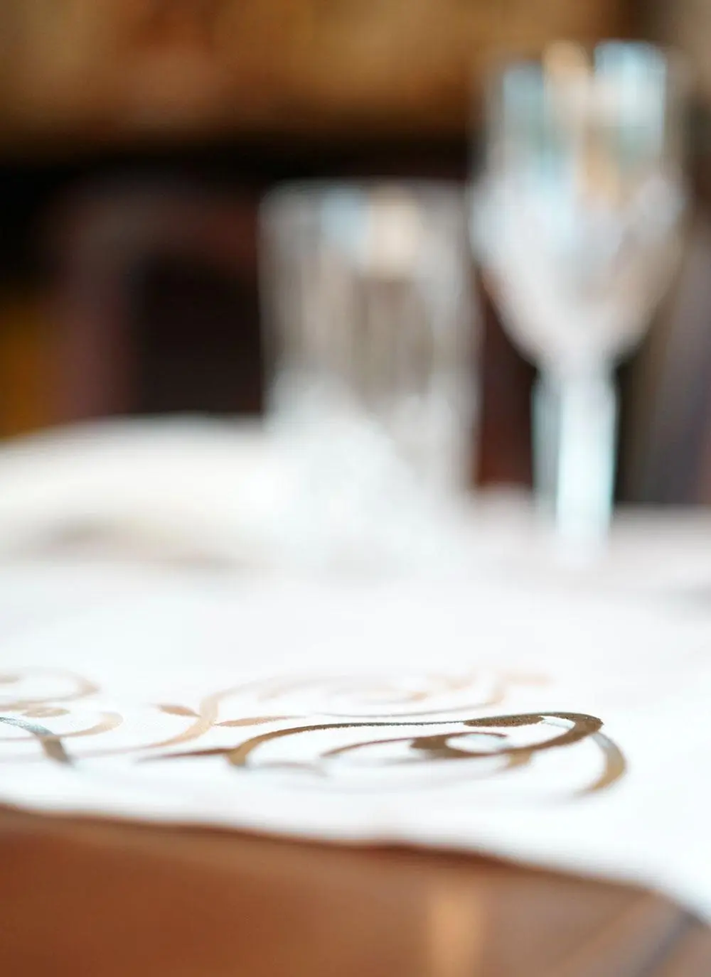 Cream Adrieanna Linen Table Runner