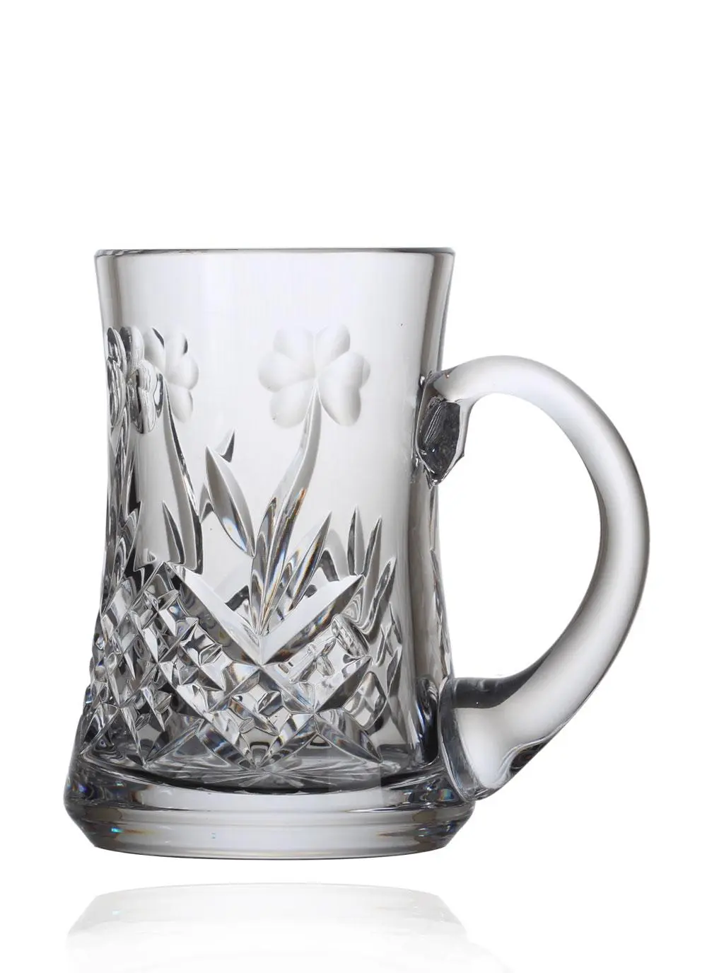 Emerald Crystal Shamrock Tankard