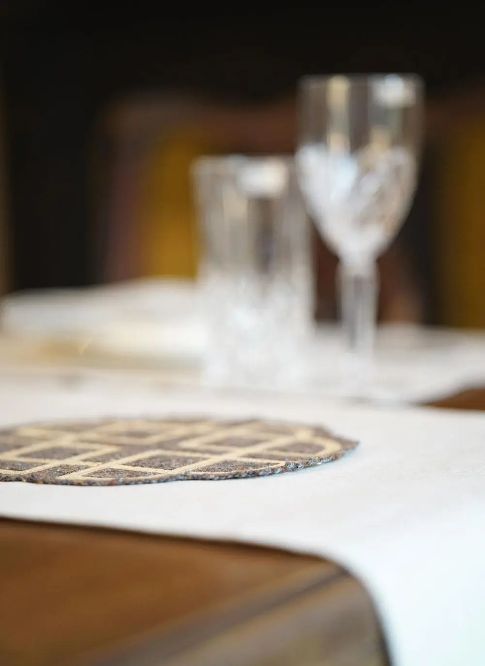 Natural Tweed Grainne Linen Table Runner