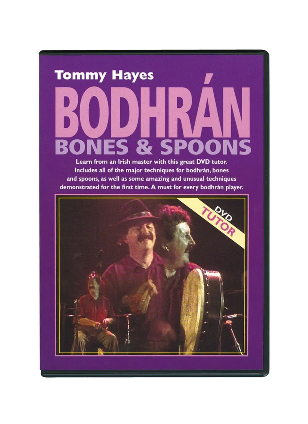 Tommy Hayes Bodhran, Bones And Spoons DVD