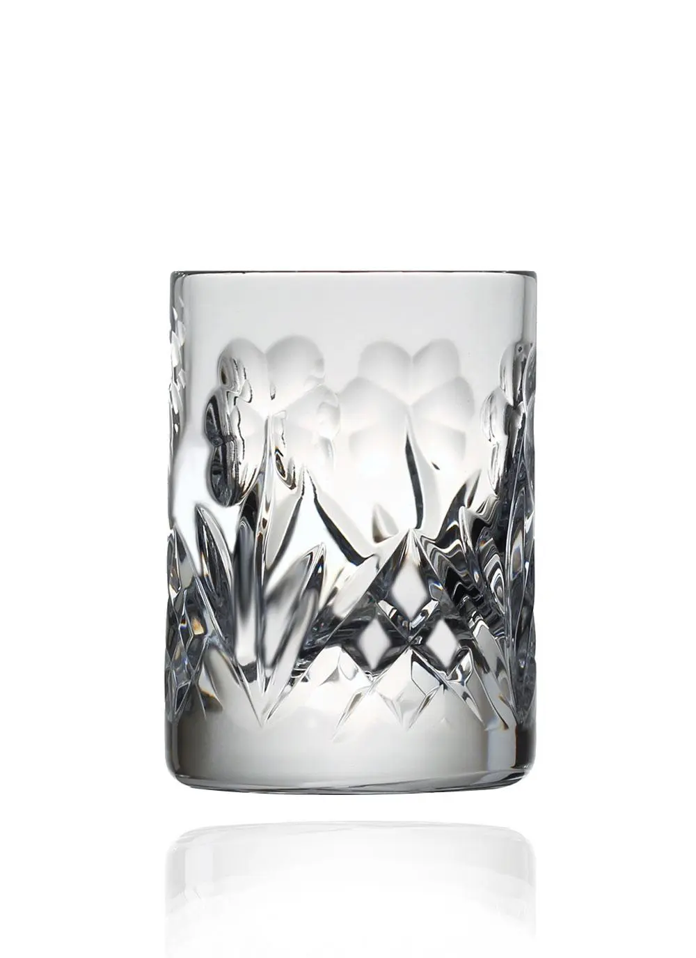 Emerald Crystal Shamrock Shot Glass
