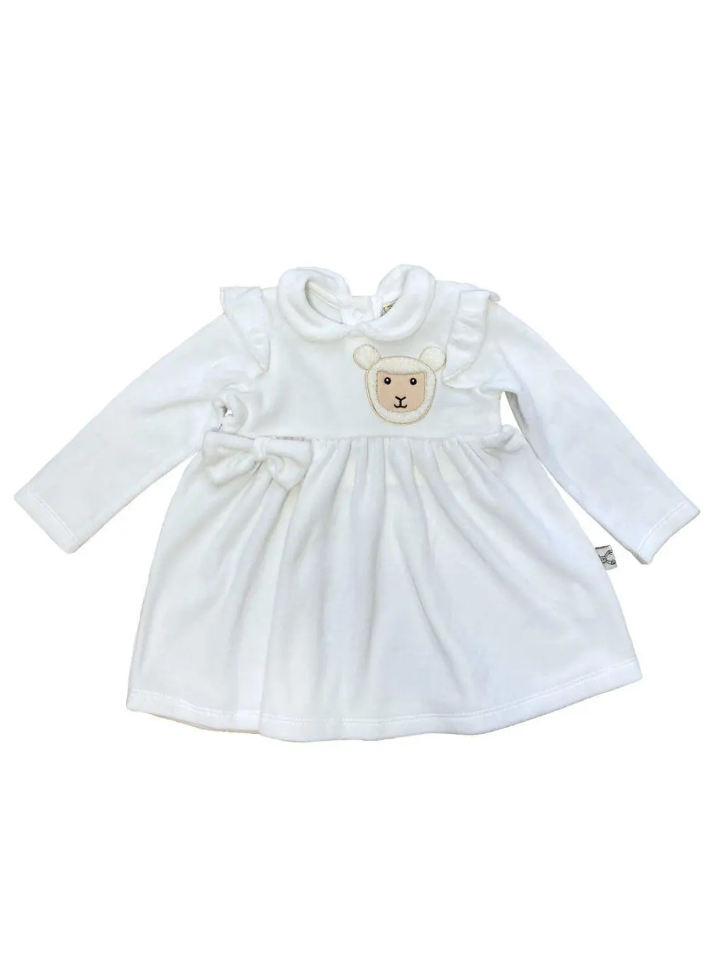 Baby Velour Sheep Dress