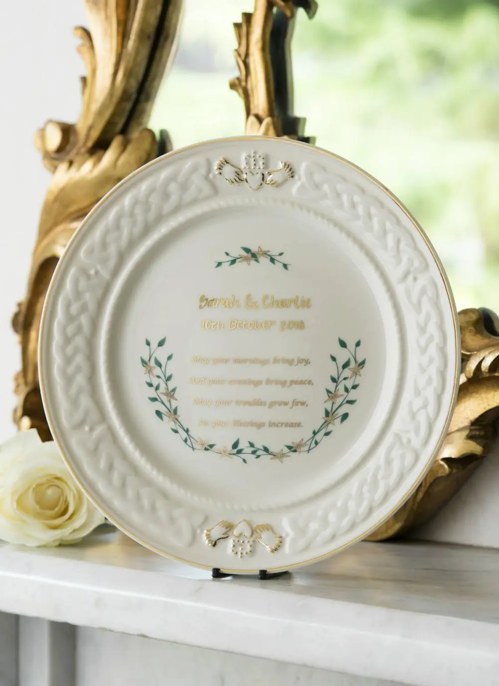 Personalized Anniversary Plate