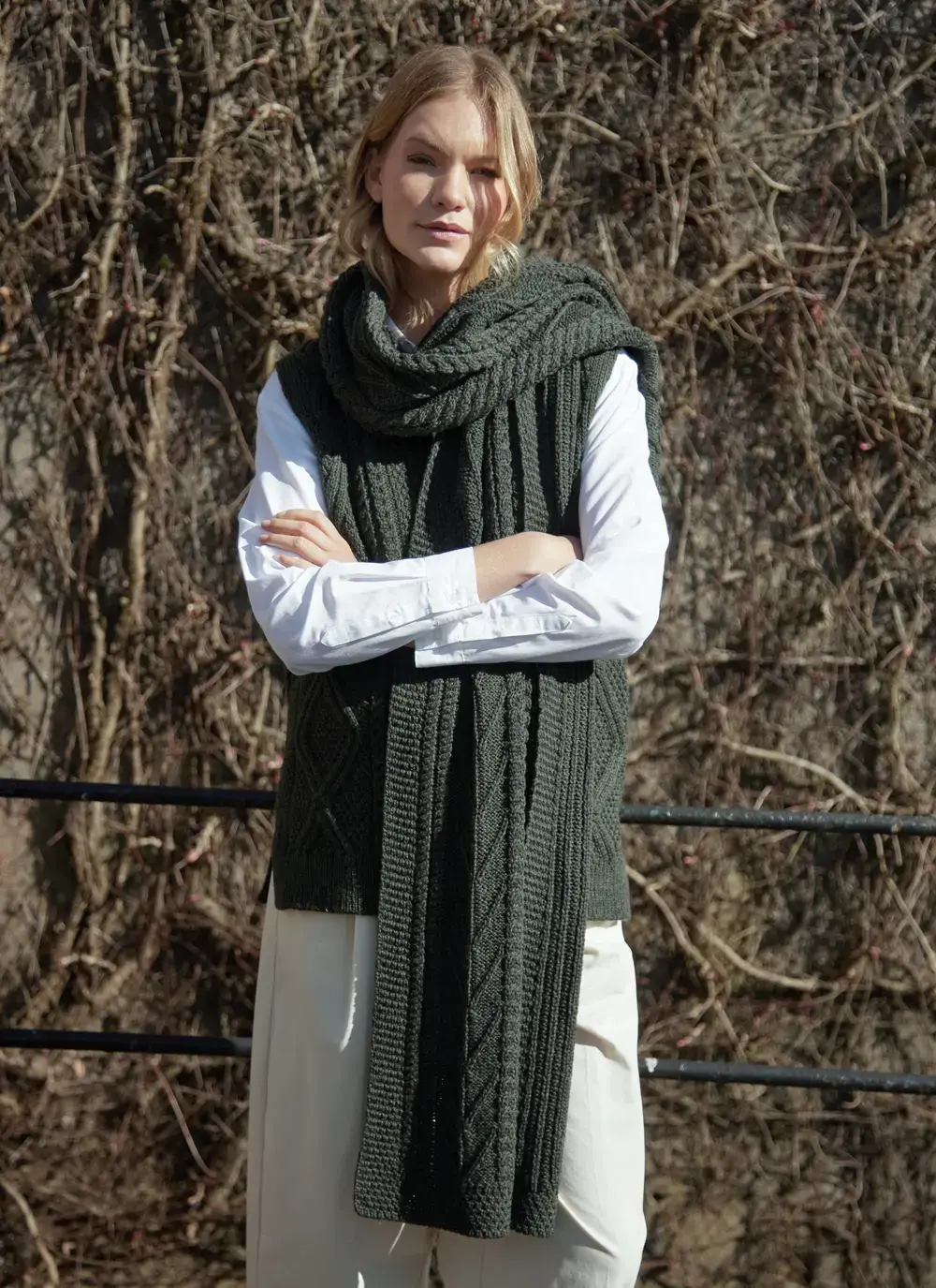 Personalized Tree of Life Scarf