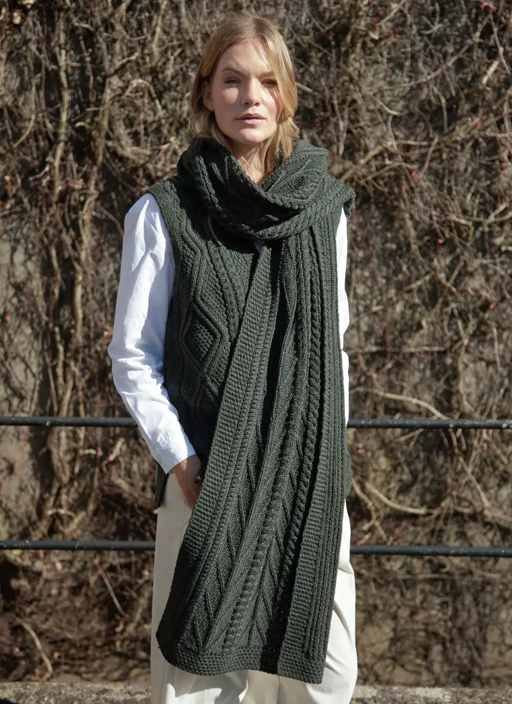 Personalized Tree of Life Scarf