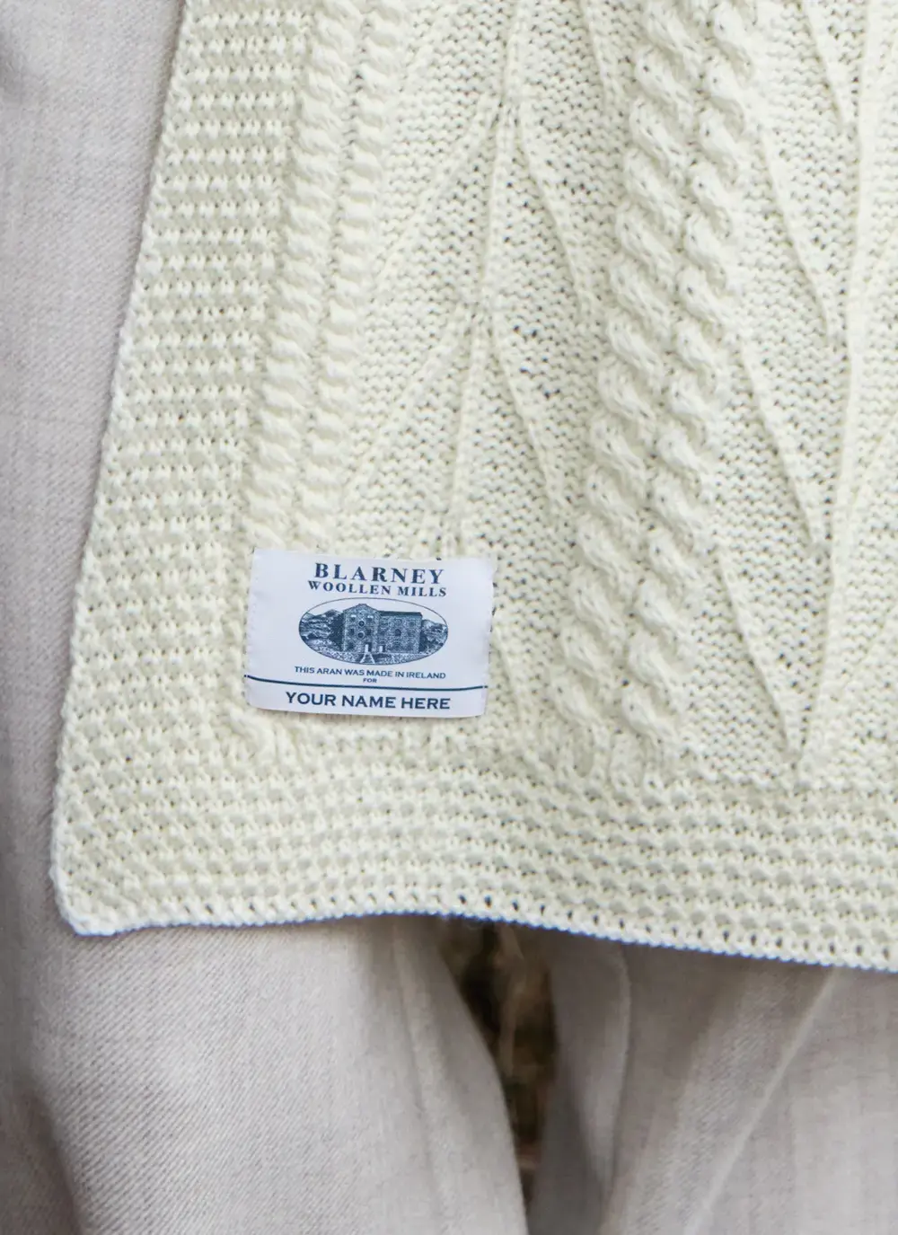 Personalized Tree of Life Scarf