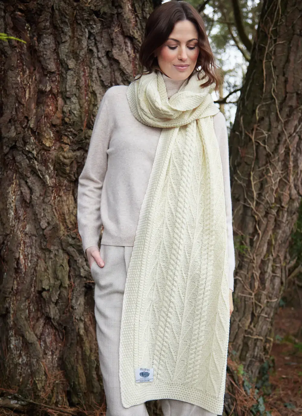 Personalized Tree of Life Scarf