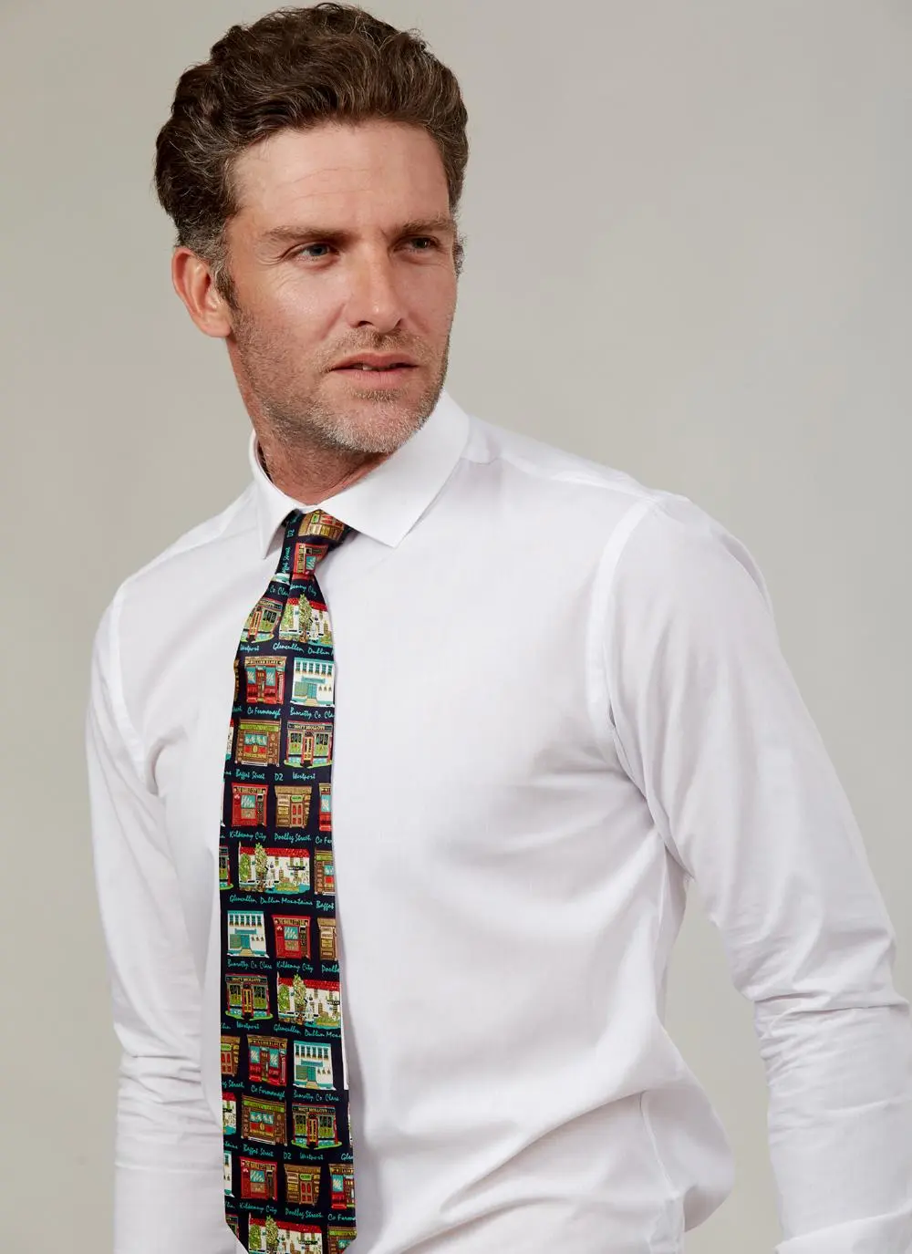 Pubs of Ireland Silk Tie