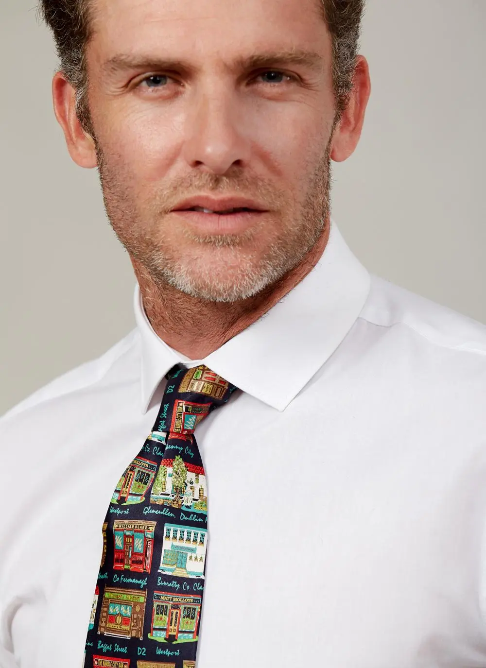 Pubs of Ireland Silk Tie