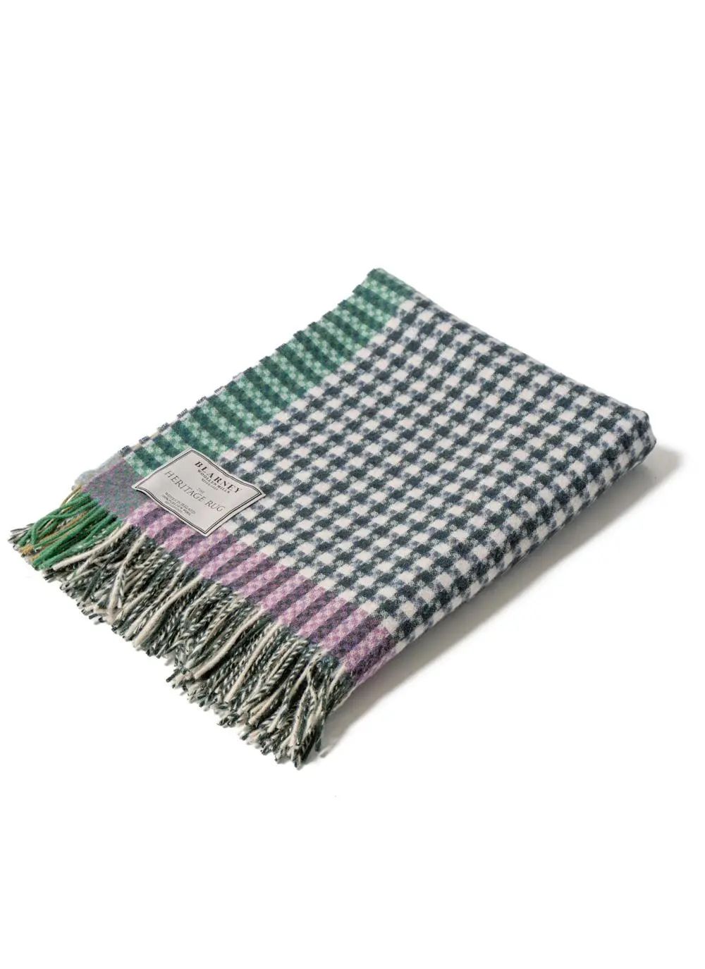 Houndstooth Lambswool Throw