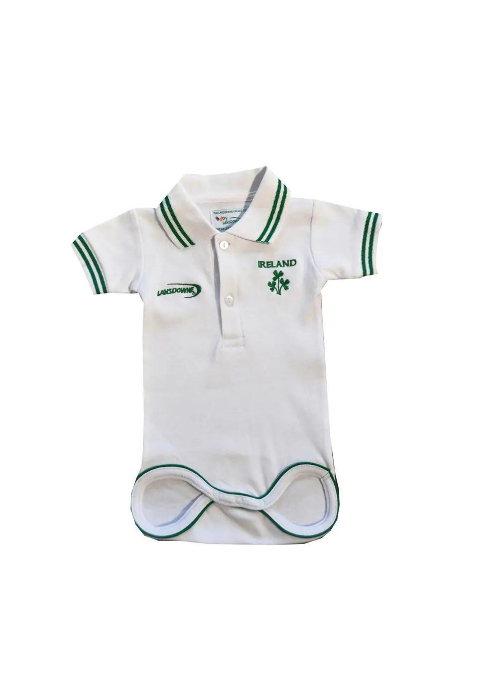 White Ireland Polo Vest
