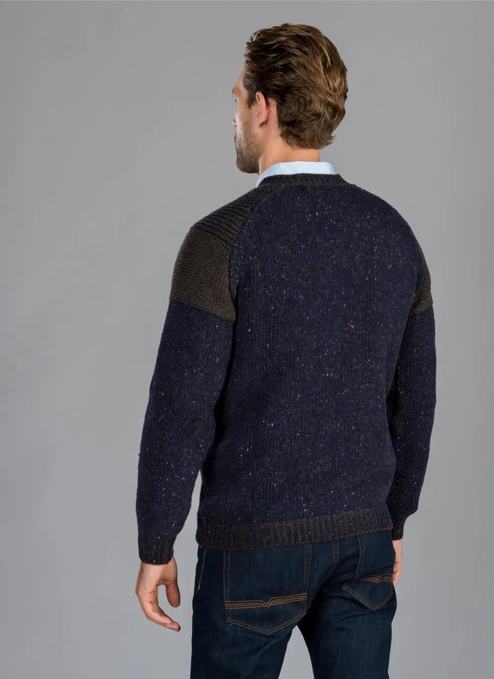 Fisherman Raglan Crew Neck 