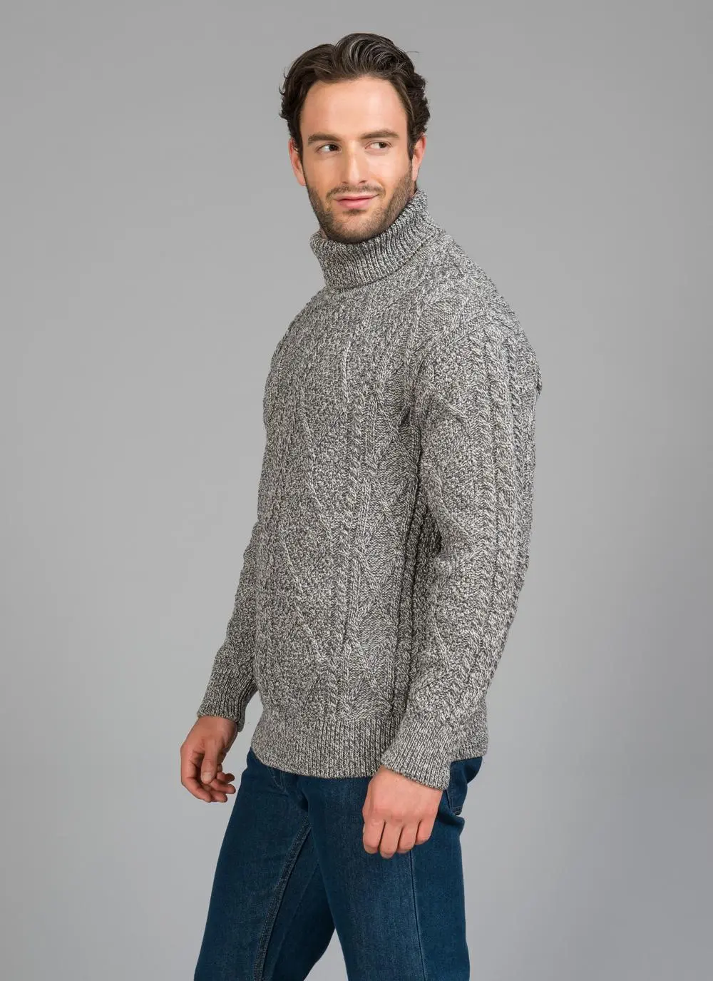 Ronan Aran Polo Sweater | Blarney
