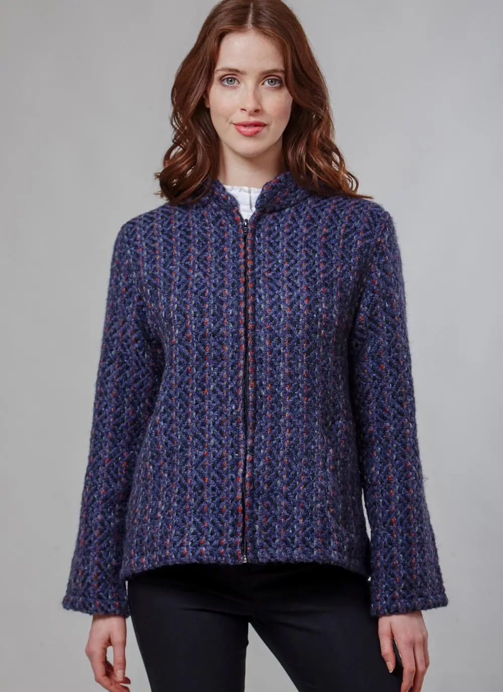 Rose Full Zip Woven Jacket