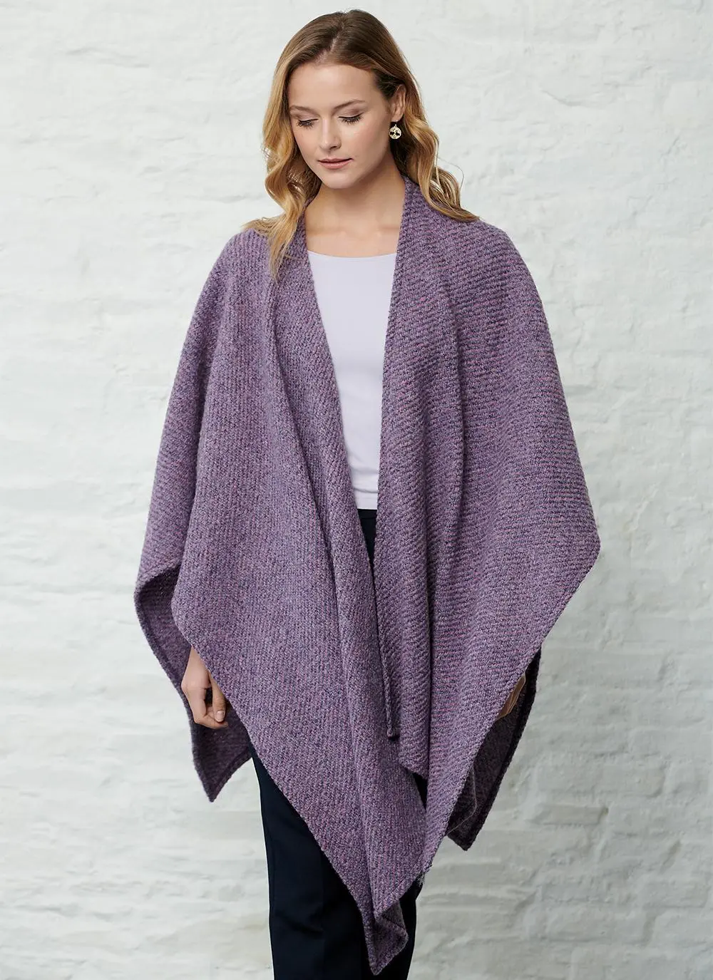 Ruana Cape Kildare Plum