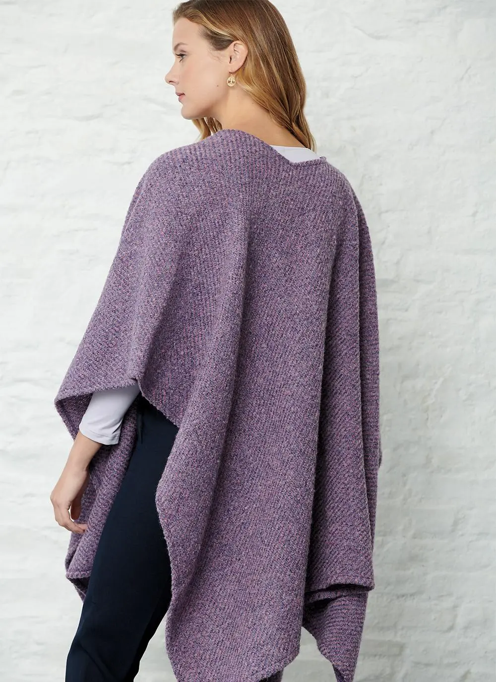 Ruana Cape Kildare Plum