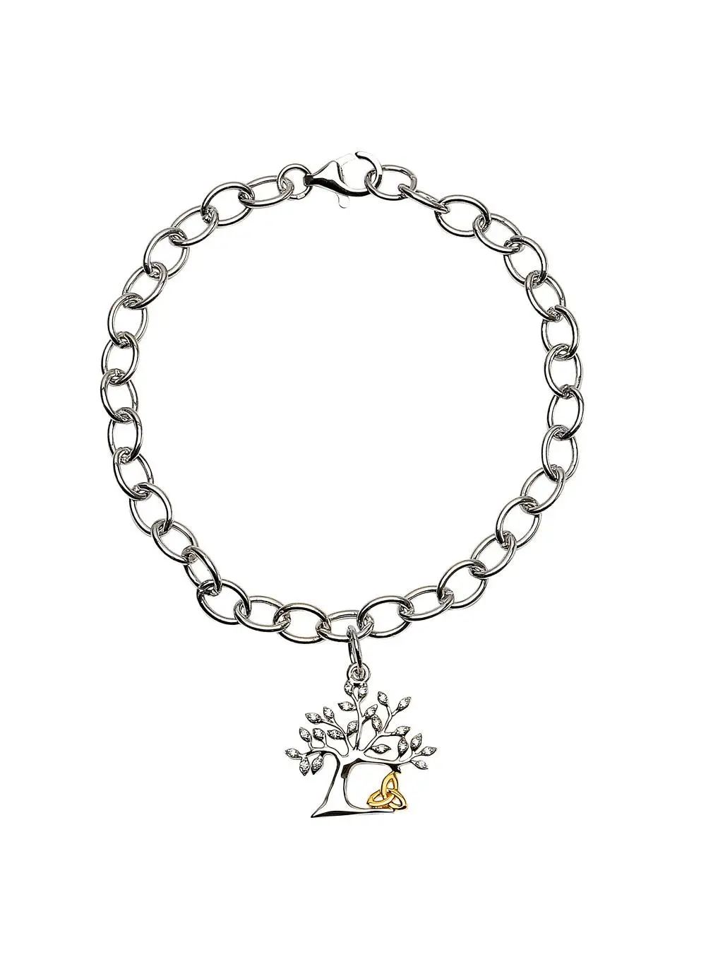Celtic Tree Of Life Trinity Bracelet