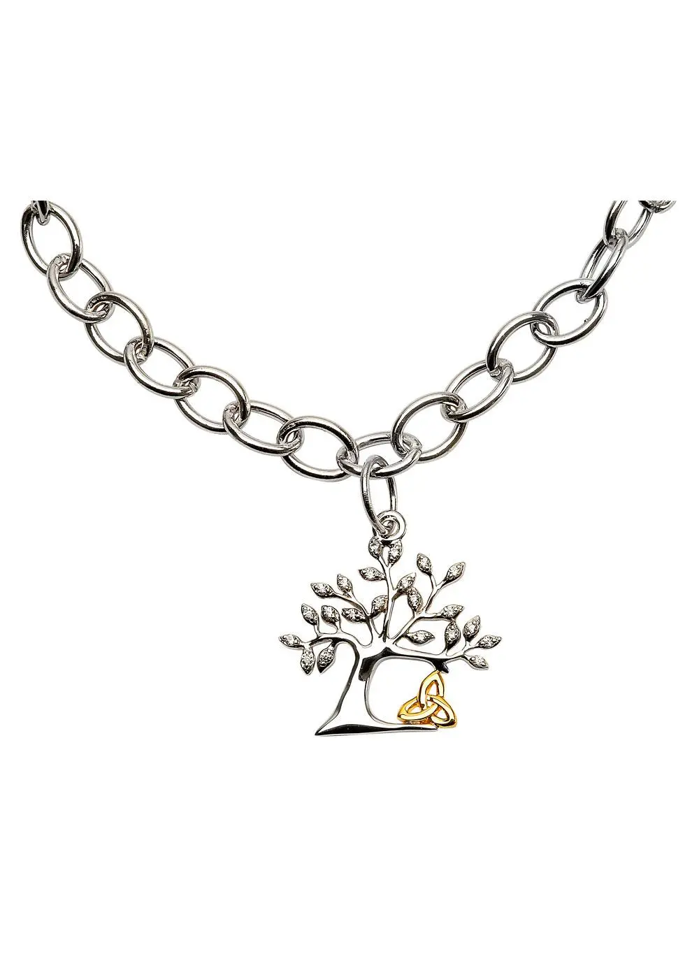 Celtic Tree Of Life Trinity Bracelet