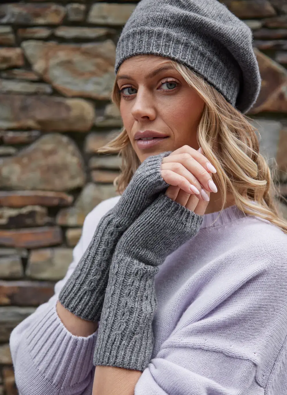 Wool Cashmere Handwarmers