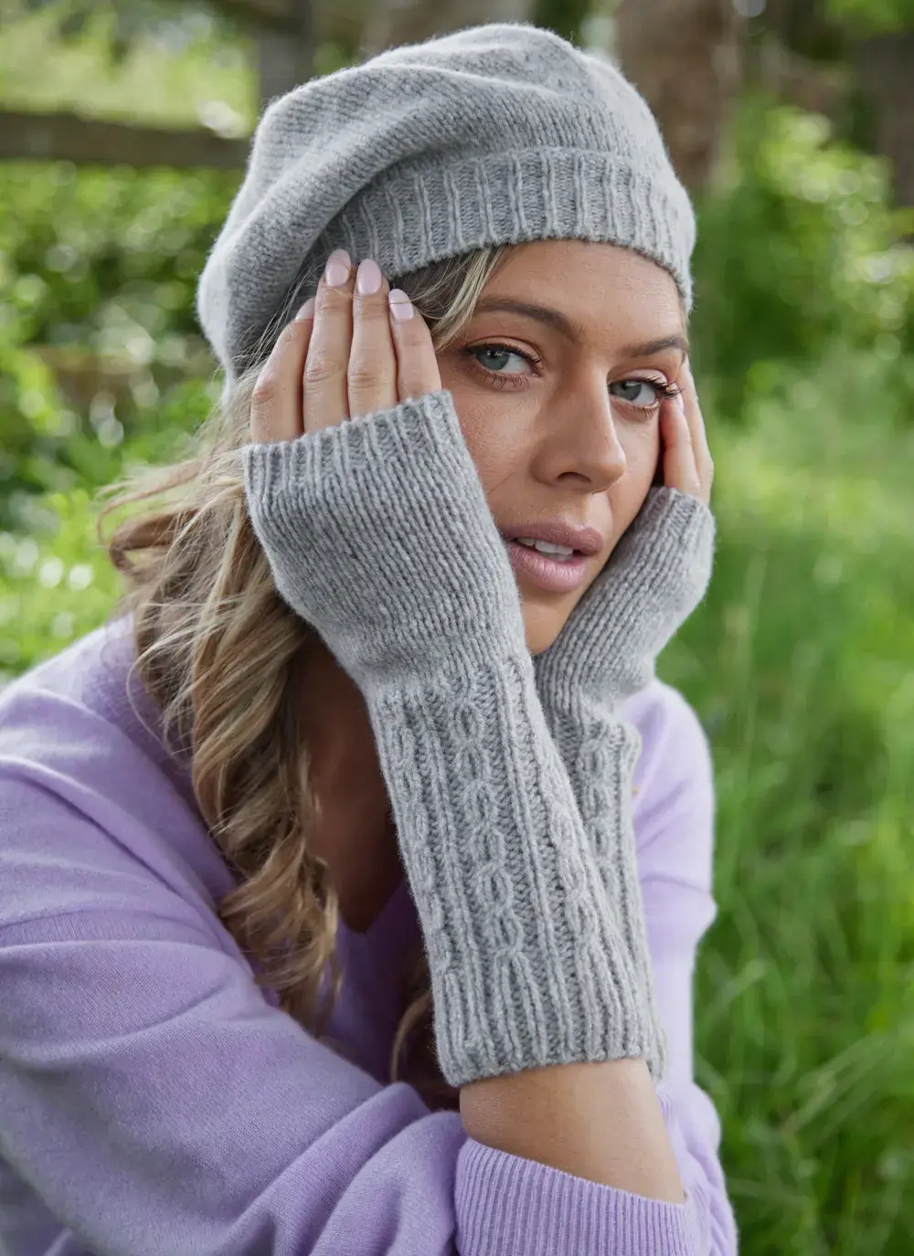Fisherman Wool Cashmere Handwarmers