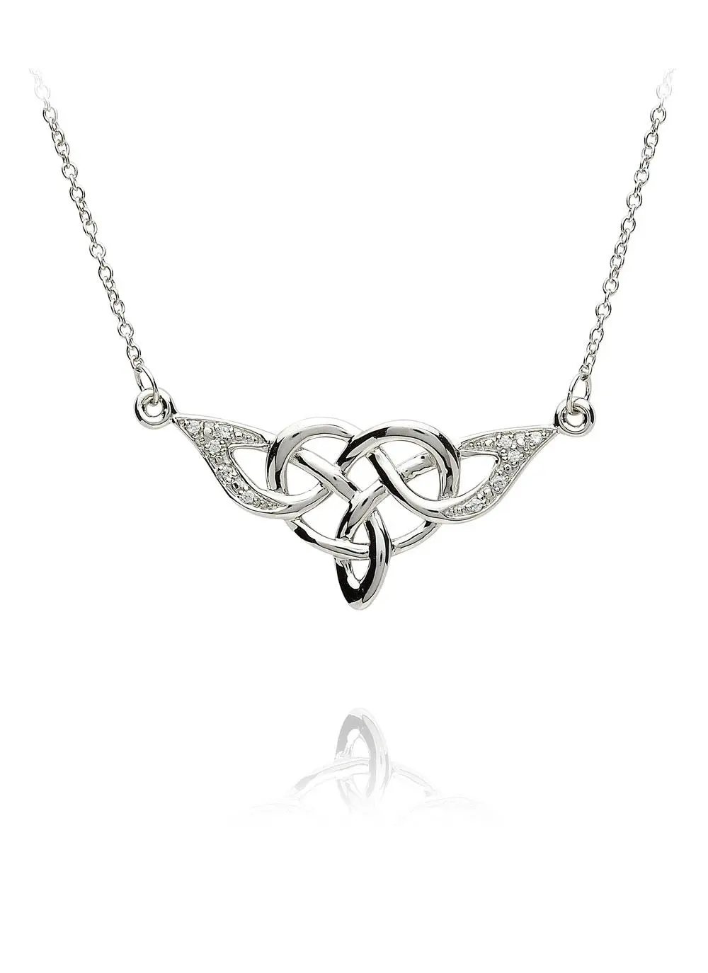 Sterling Silver Celtic Heart Pendant