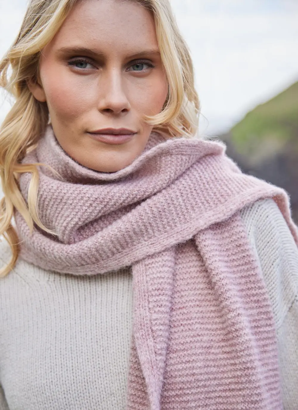 Fisherman Alpaca Scarf