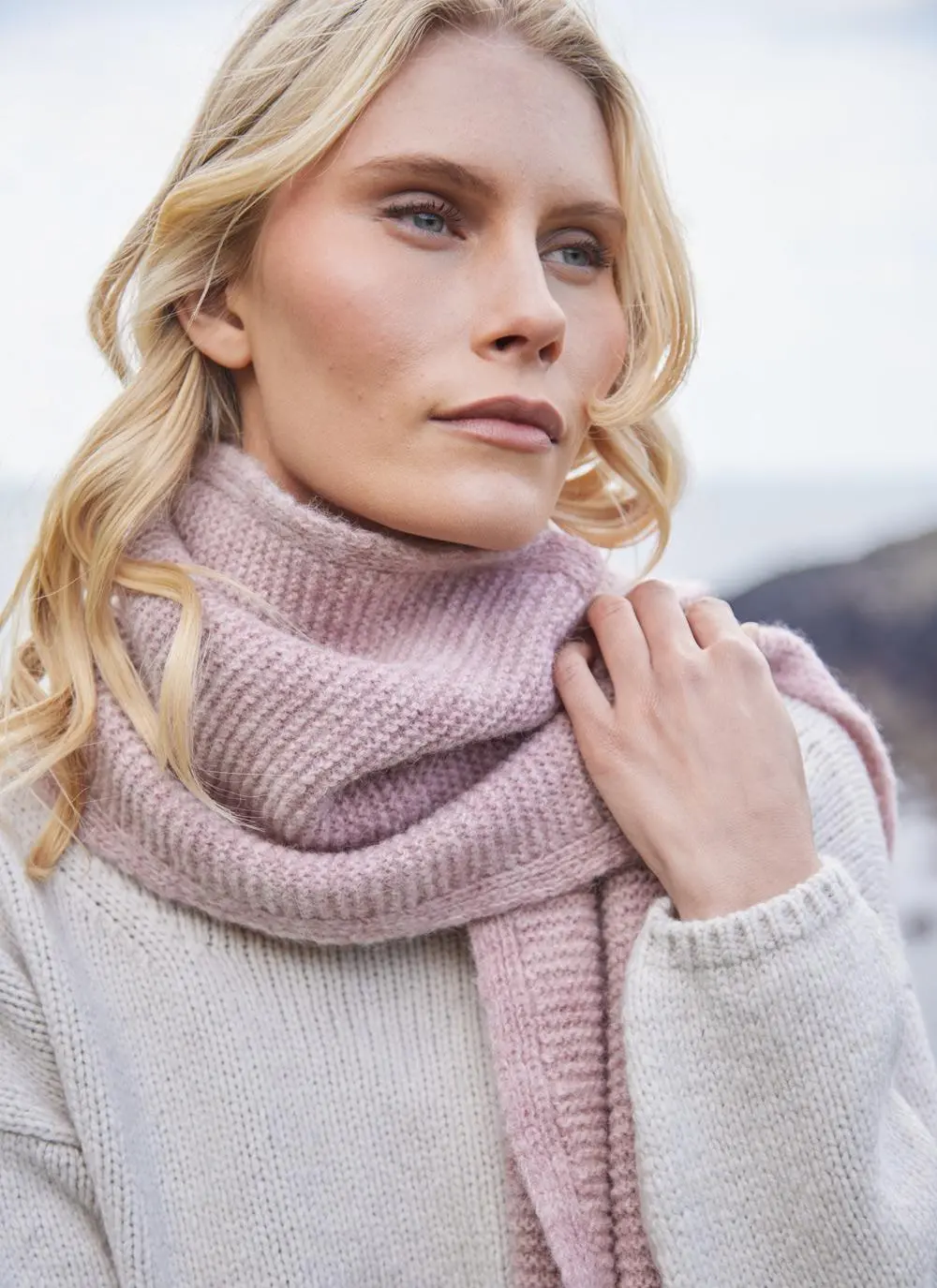 Fisherman Alpaca Scarf