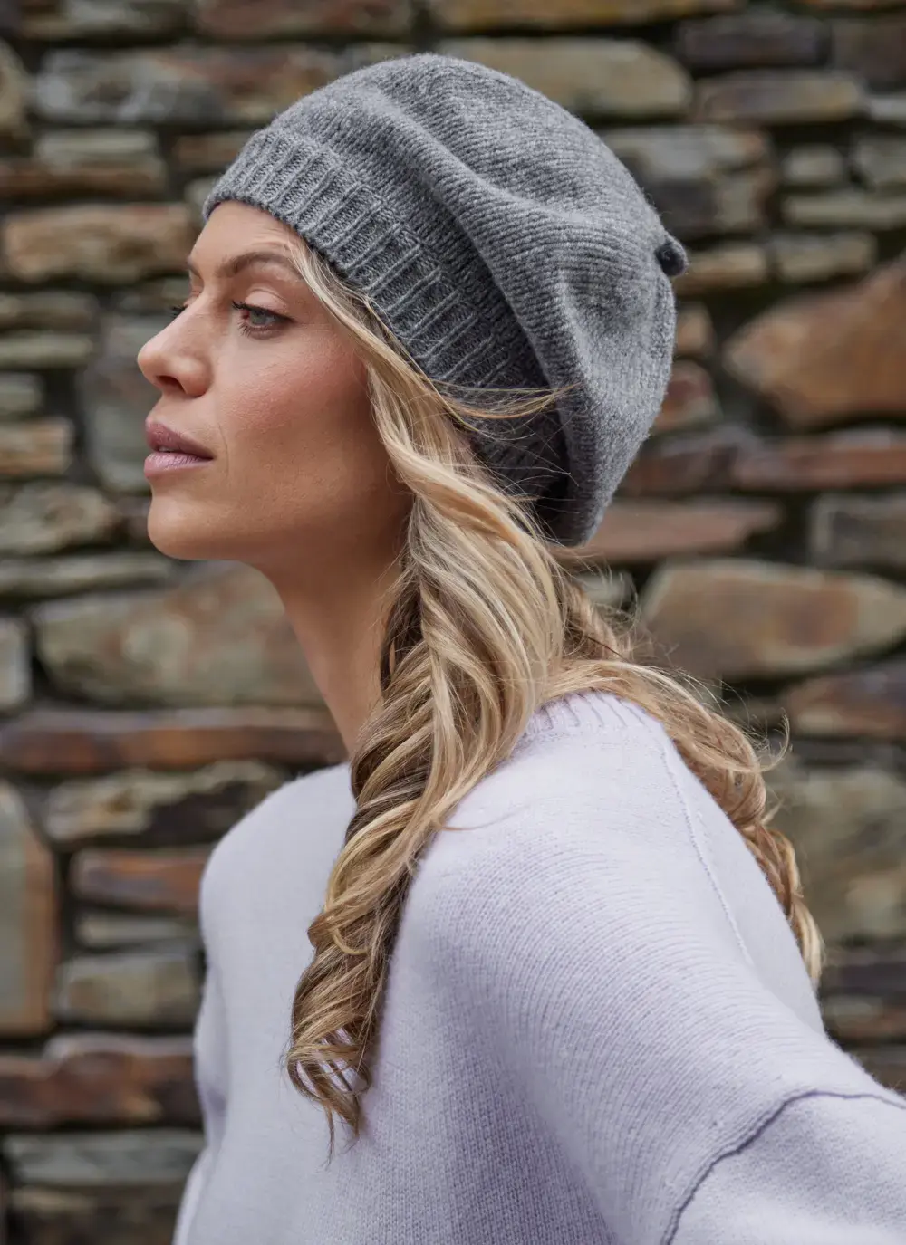 Wool Cashmere Beret