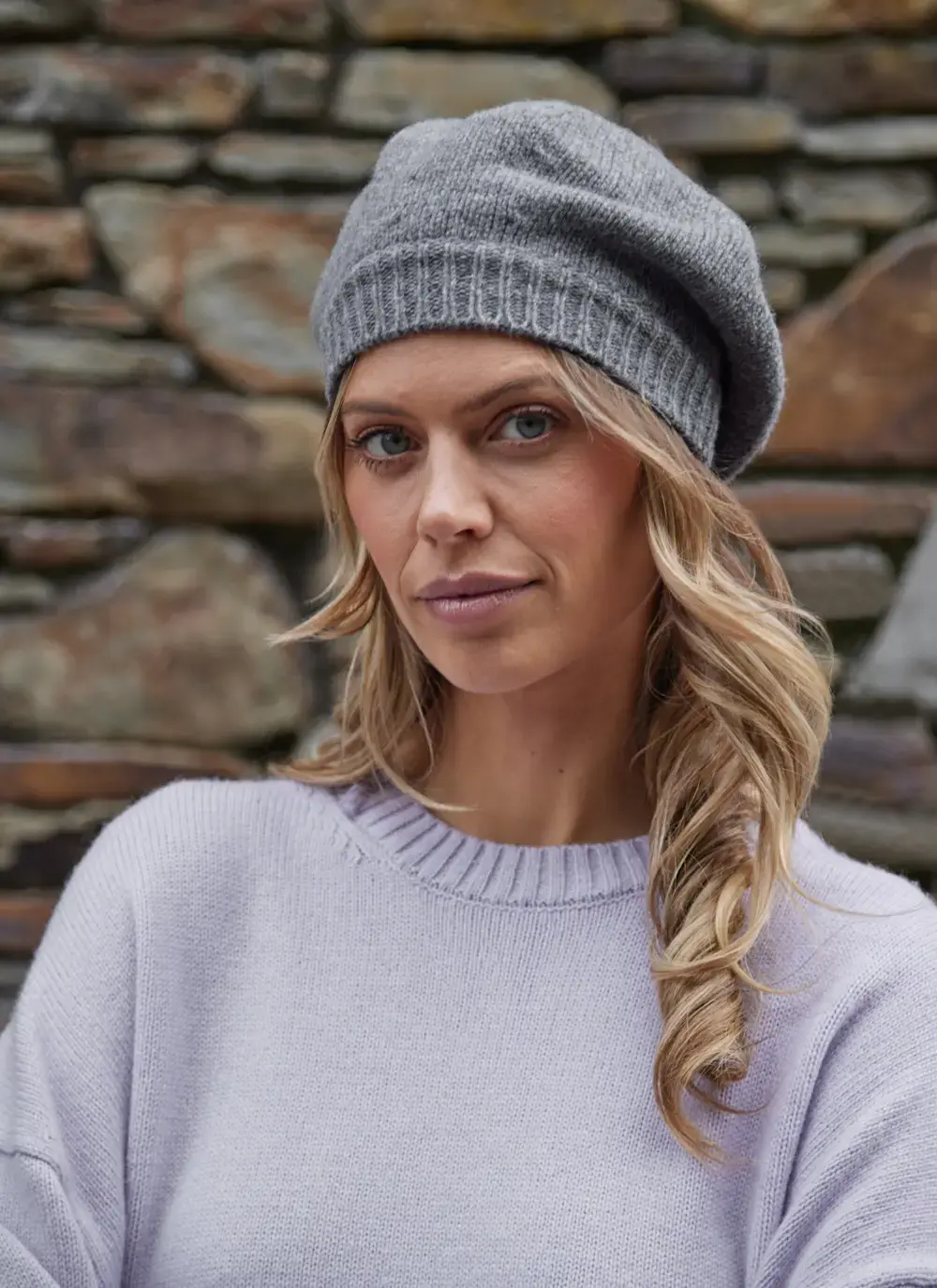 Wool Cashmere Beret