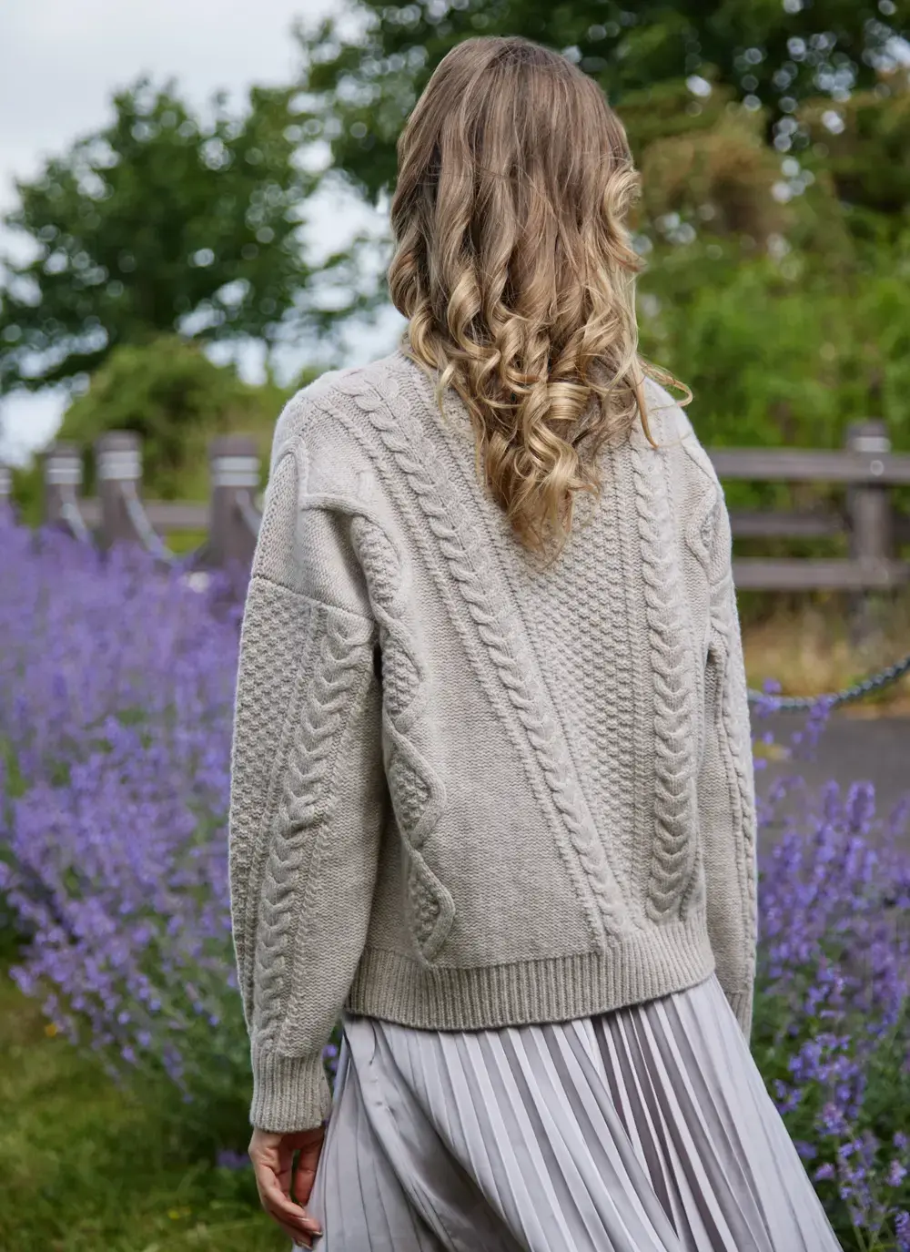 Lambswool Aran Sweater