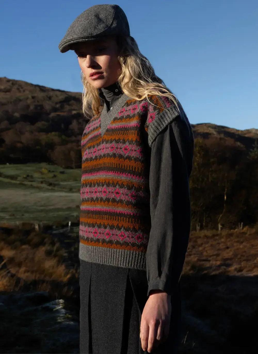 Lambswool Fairisle Slipover