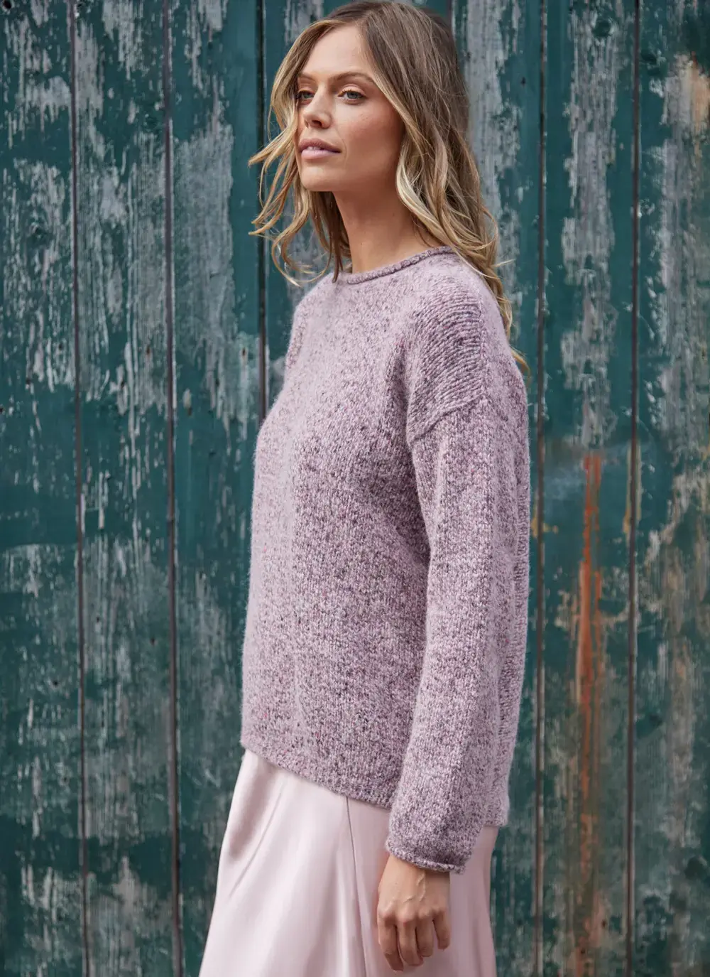 Alpaca Roll Neck Sweater