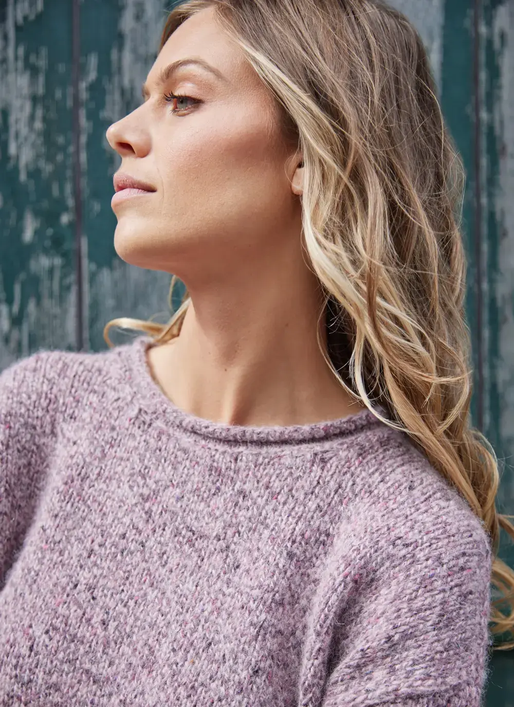 Alpaca Roll Neck Sweater