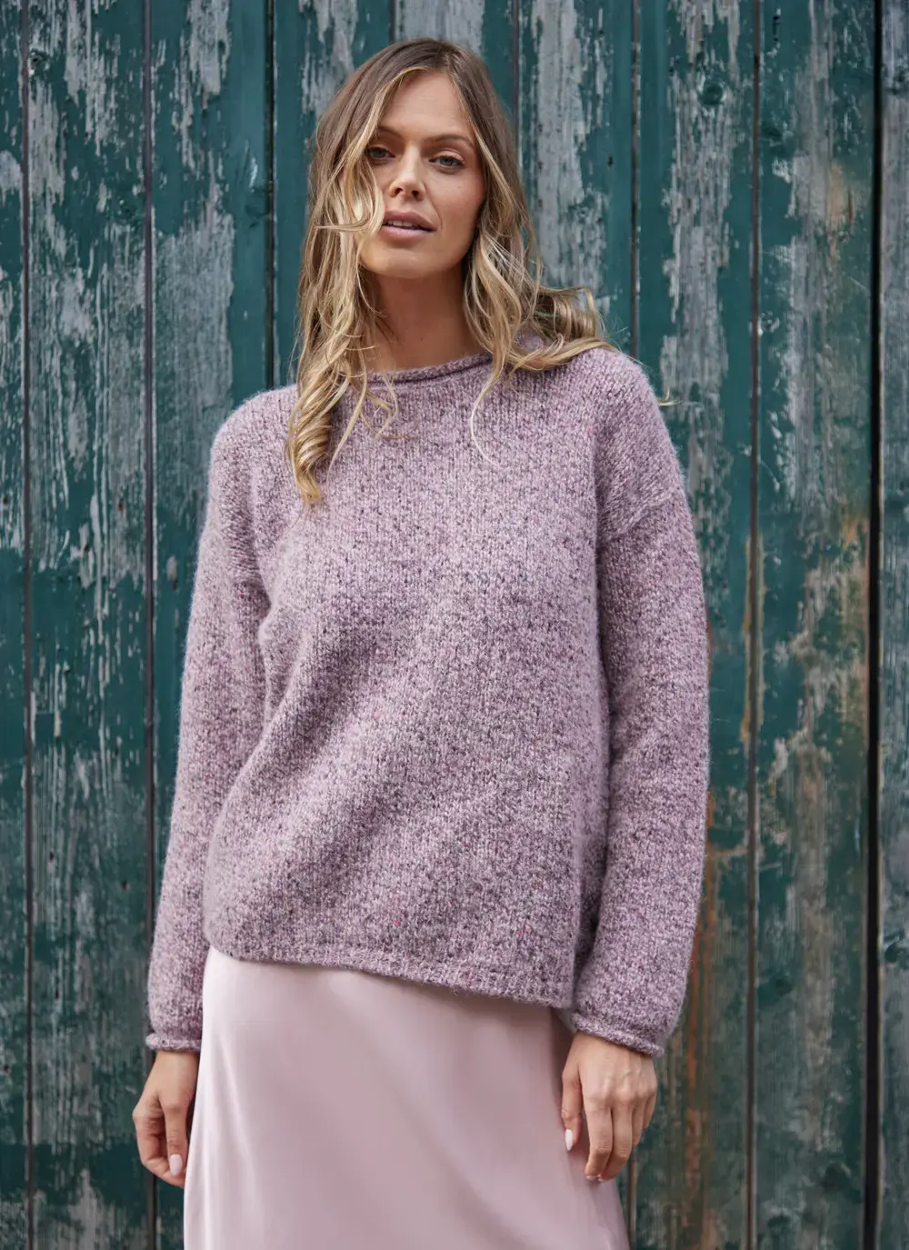 Alpaca Roll Neck Sweater