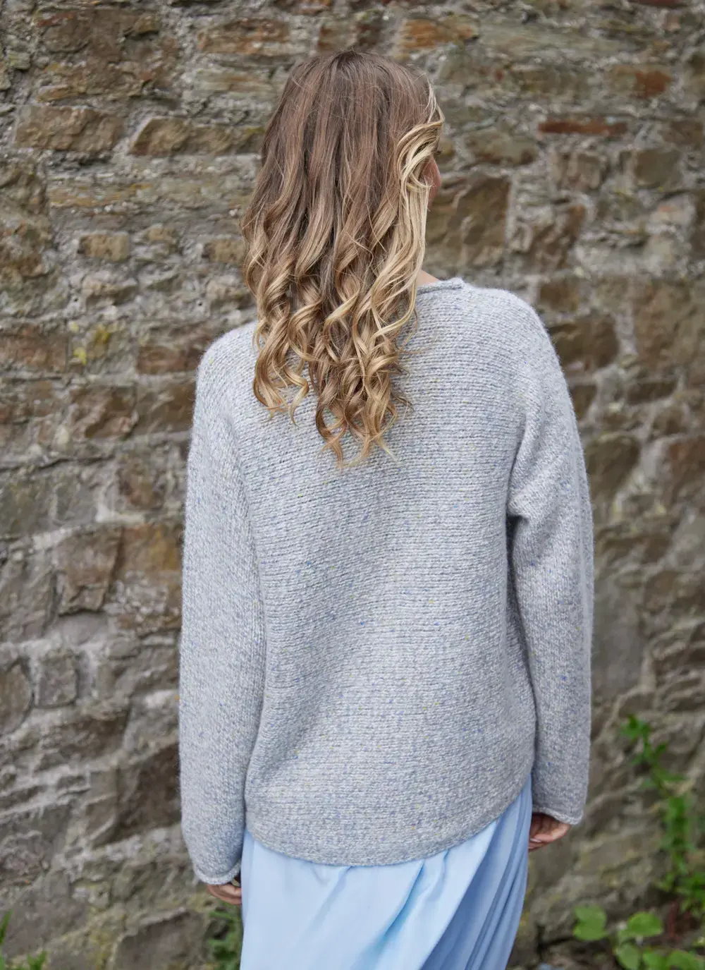 Fisherman Alpaca Roll Neck Sweater