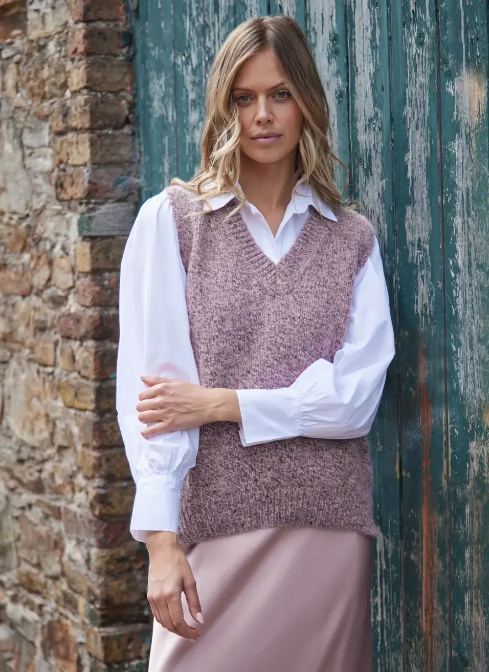 Alpaca V-Neck Slipover