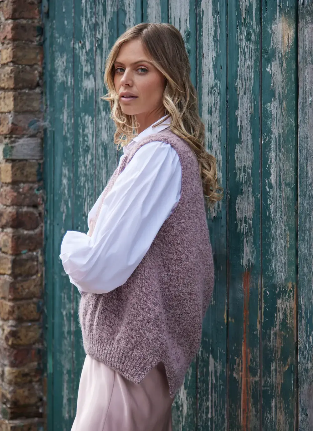 Alpaca V-Neck Slipover