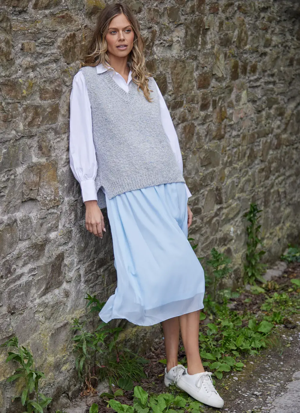 Alpaca V-Neck Slipover