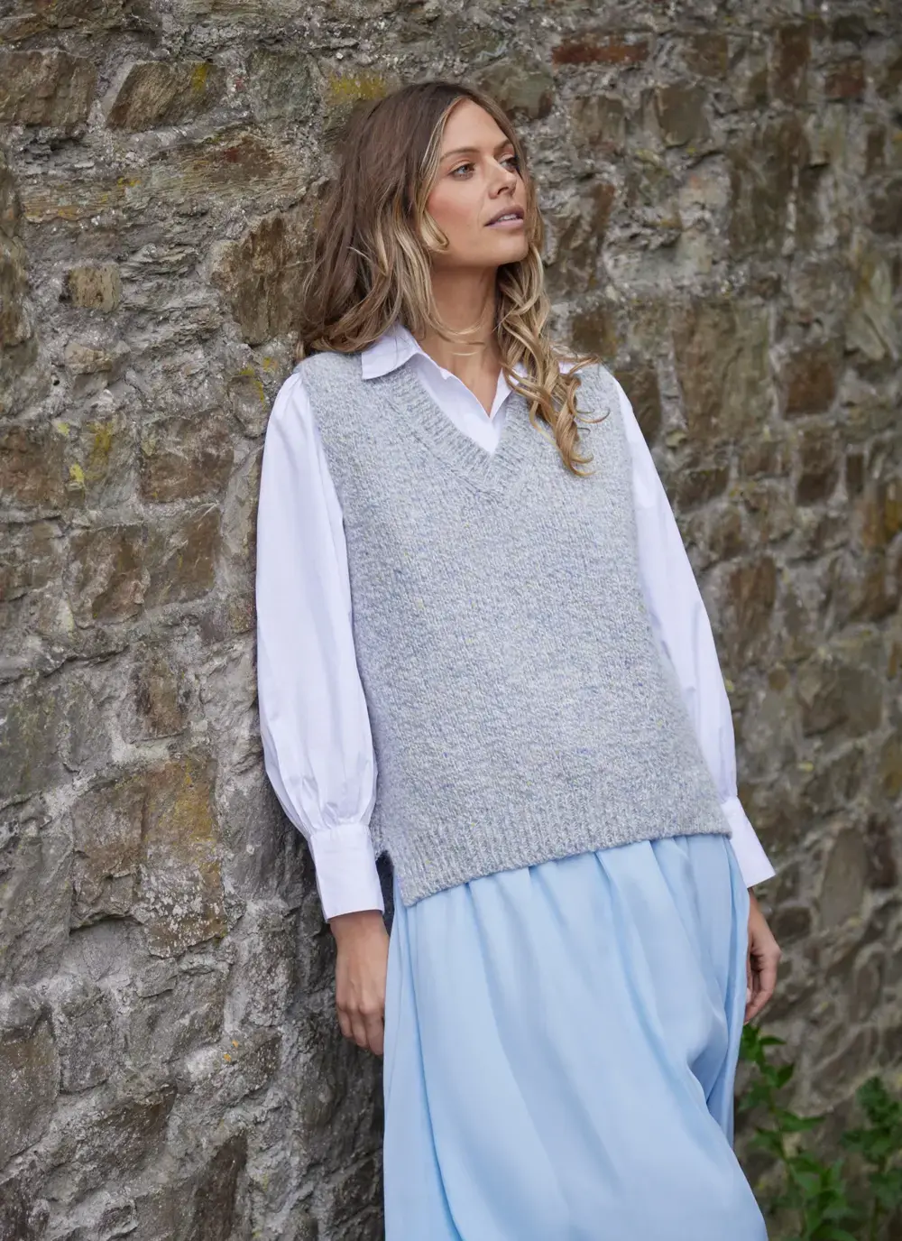 Alpaca V-Neck Slipover