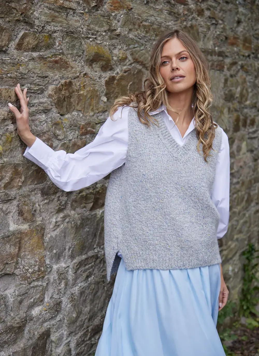 Alpaca V-Neck Slipover