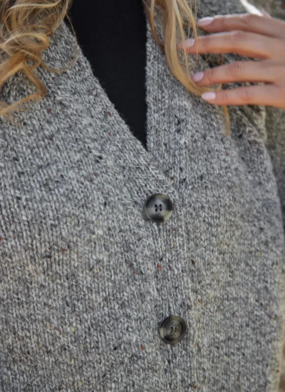 Donegal Raglan Cable Cardigan