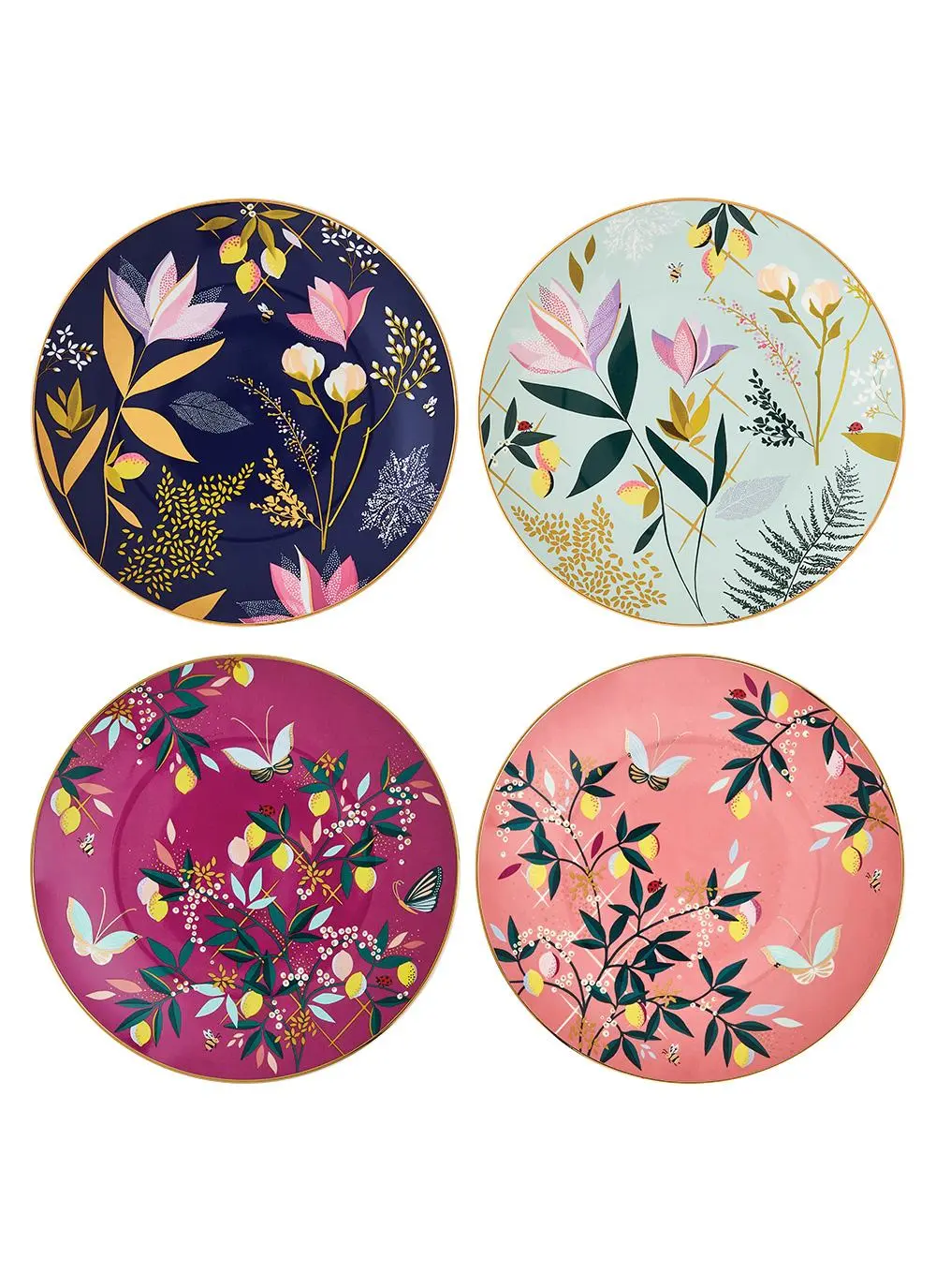Sara Miller Orchard Cake Plates 