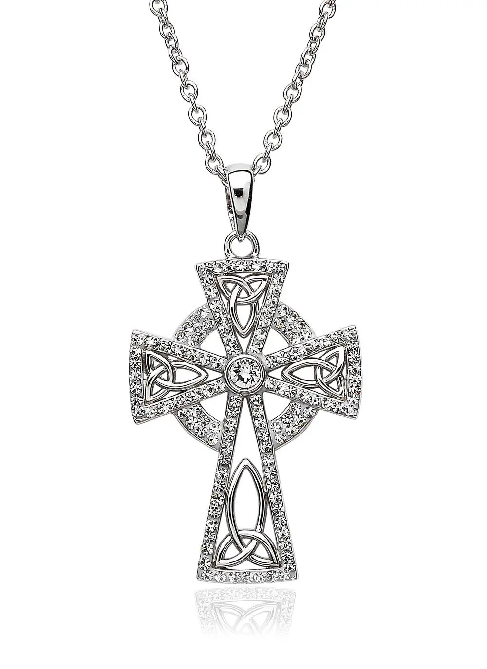 NEW!! The Swarovski Donatella Cross Necklace – Glitzy Bella