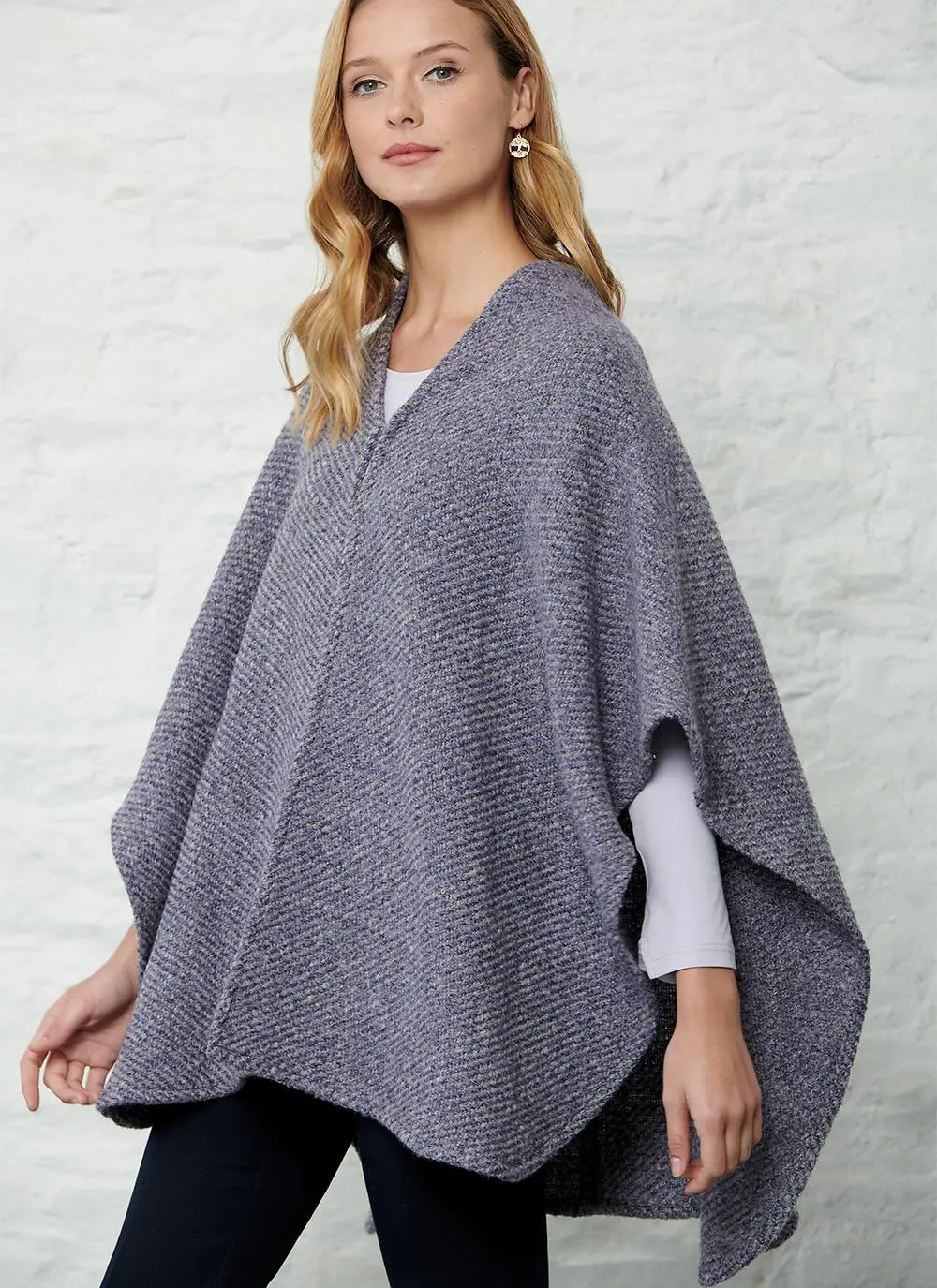 Sandra Wool Cape