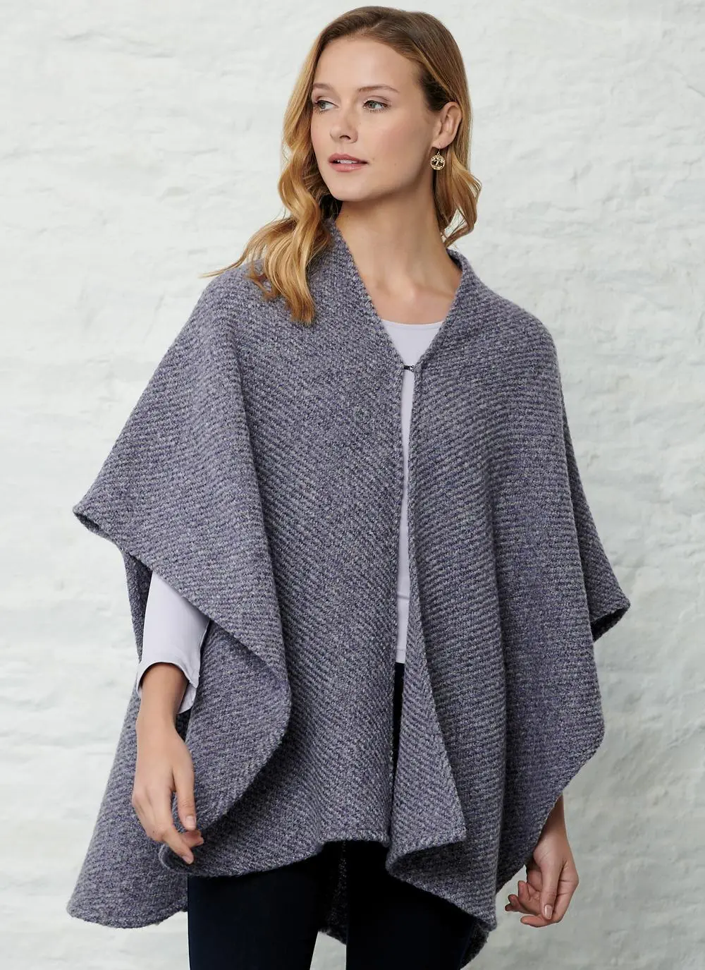 Sandra Wool Cape