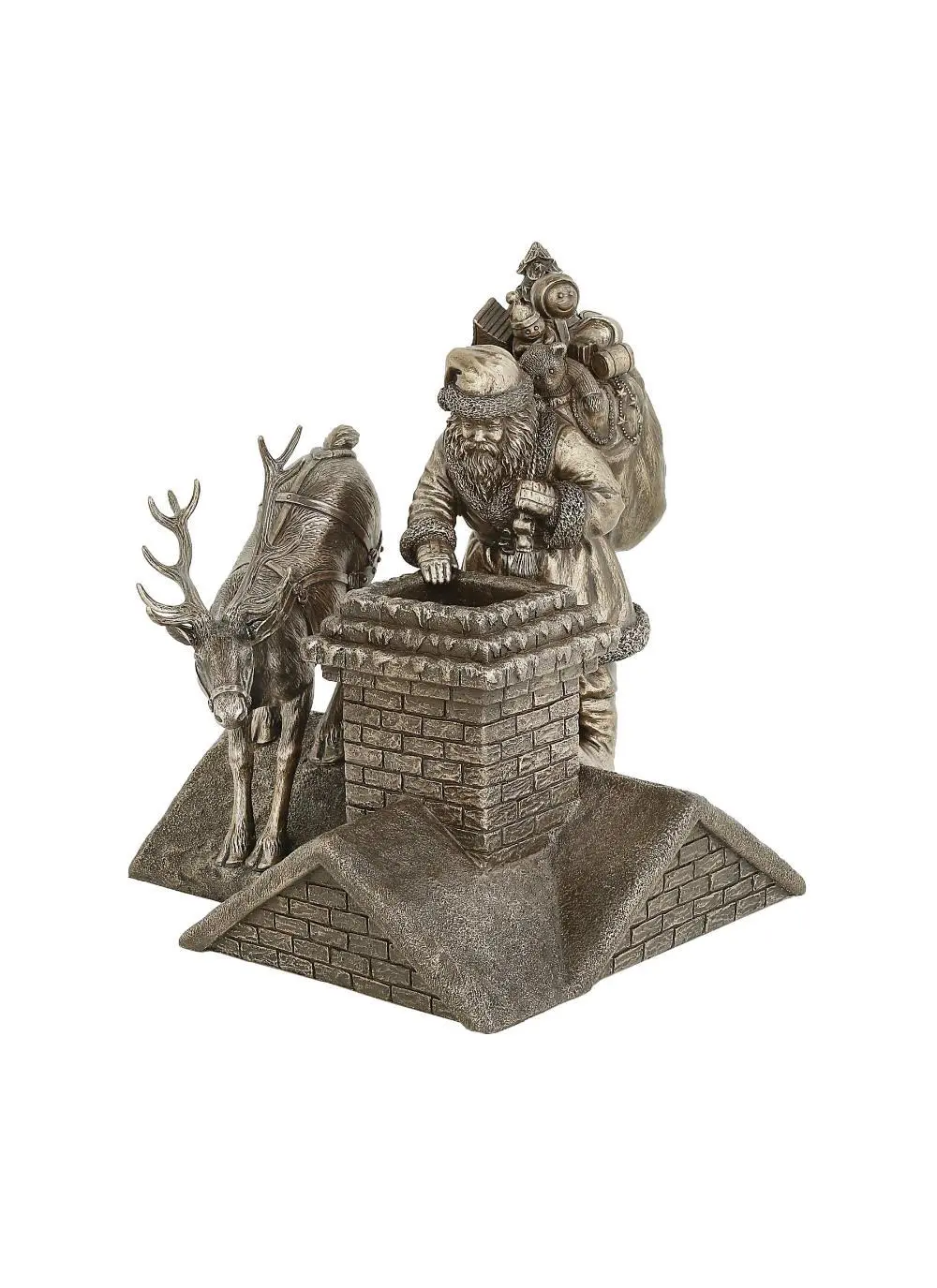Genesis Santa's Here Christmas Ornament