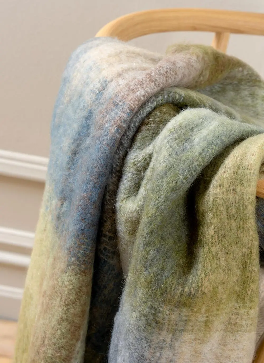 Seagrass Mohair Throw