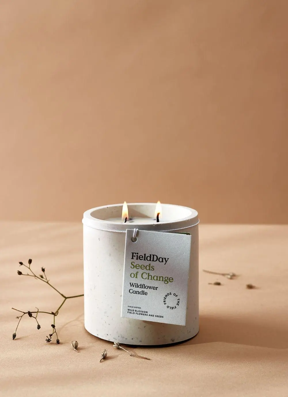 FieldDay Seeds of Change Wildflower Candle