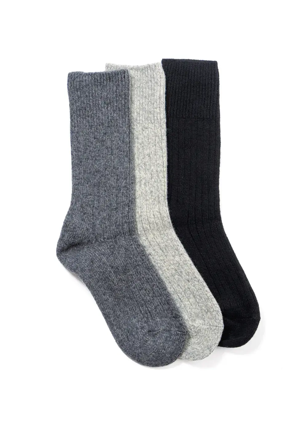 Set of 3 Mens Merino Wool Socks
